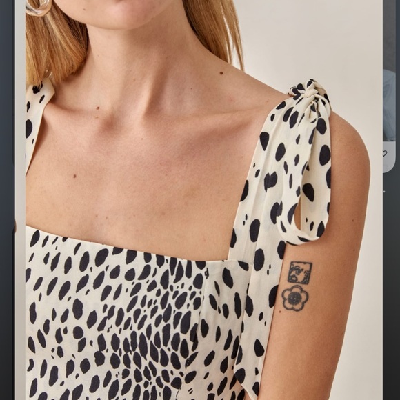 Reformation Ellora Top in Cheetah, sz 12 - Picture 12 of 16